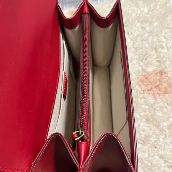 New Gucci Dionysus  New Striped Bamboo-Top Handle Medium Red Blue White - Picture 4 of 6